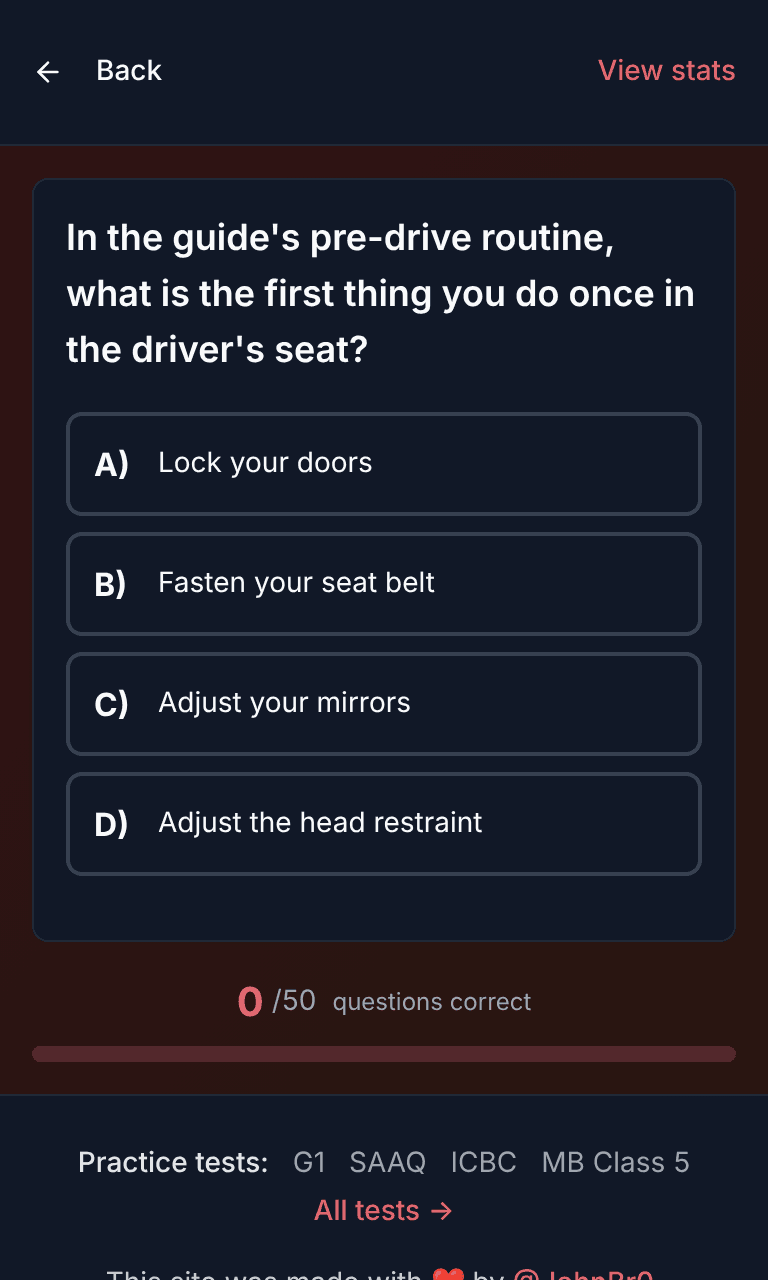 Tigertest Class 7 practice test training mode on mobile