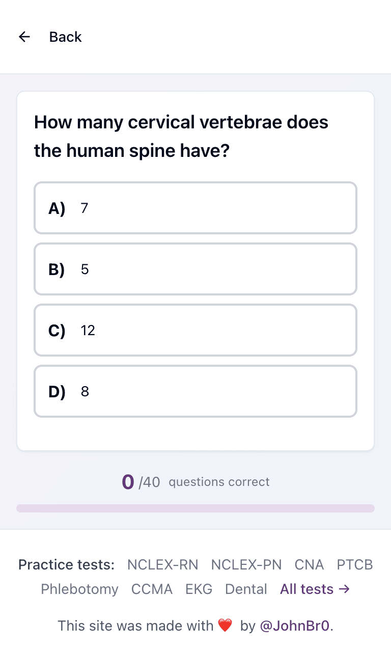 Tigertest CPC practice test training mode on mobile